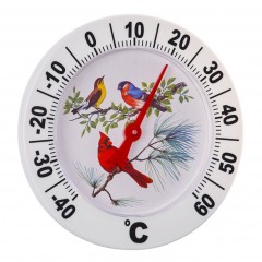 Термометр "Птицы" пластик, диаметр 25 см